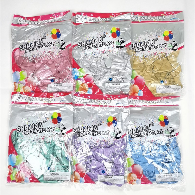 (Giá sỉ sập sàn) Bong Bóng Chrome Lẻ Trang Trí Sinh Nhật, Thôi Nôi, Tiệc Cưới, Party, Lễ Hội, Sự kiện