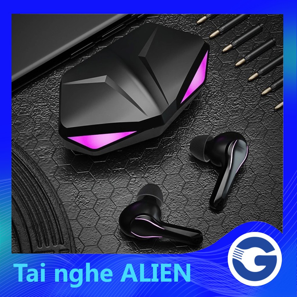 【✅ ​​Bản gốc】 Sansui Alien tai nghe bluetooth tai nghe không dây tai nghe iphone tai nghe tws độ trễ tốt nhất để chơi game trên thiết bị di động chất lượng âm thanh trầm mạnh Thời gian nghe nhạc 5 + 25 giờ