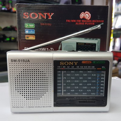 Đài Radio Sony SW 515-U -tích hợp cổng thẻ nhớ