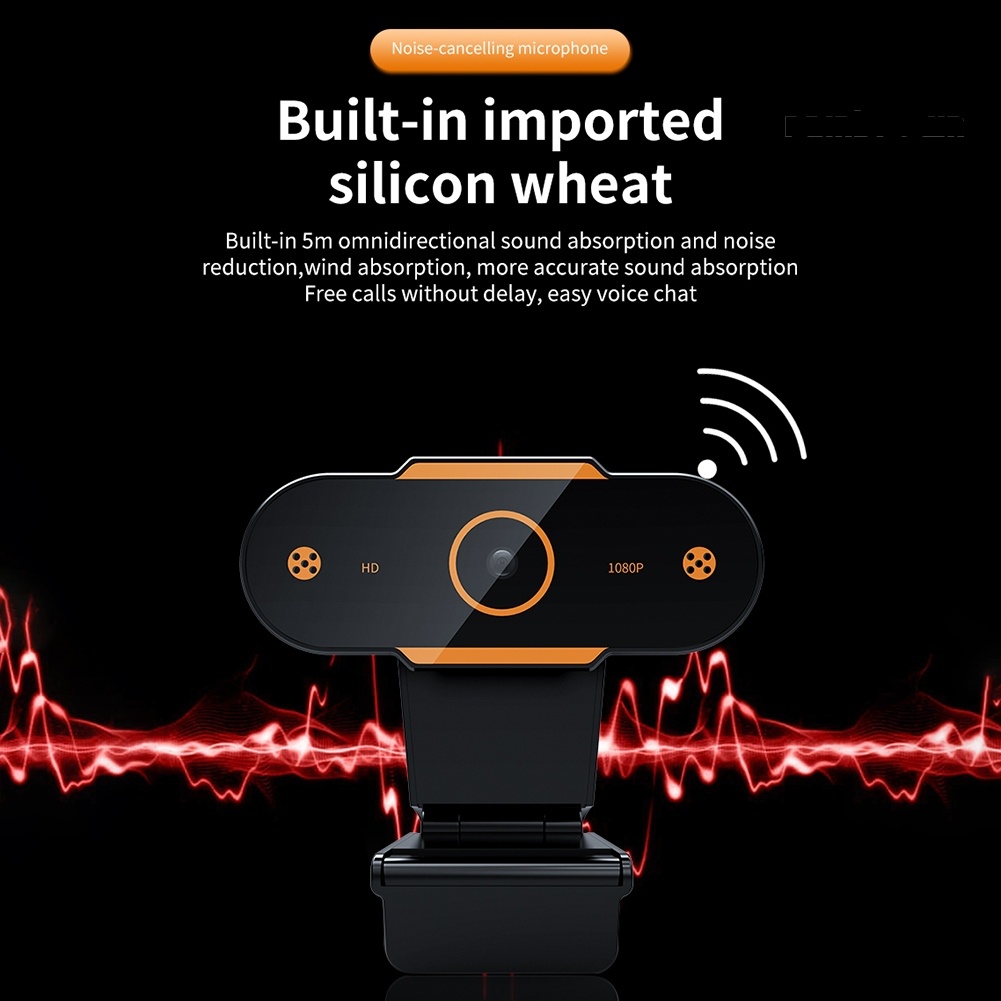 High Definition USB Webcam Live Streaming Camera with Mic for Computers Laptops | BigBuy360 - bigbuy360.vn