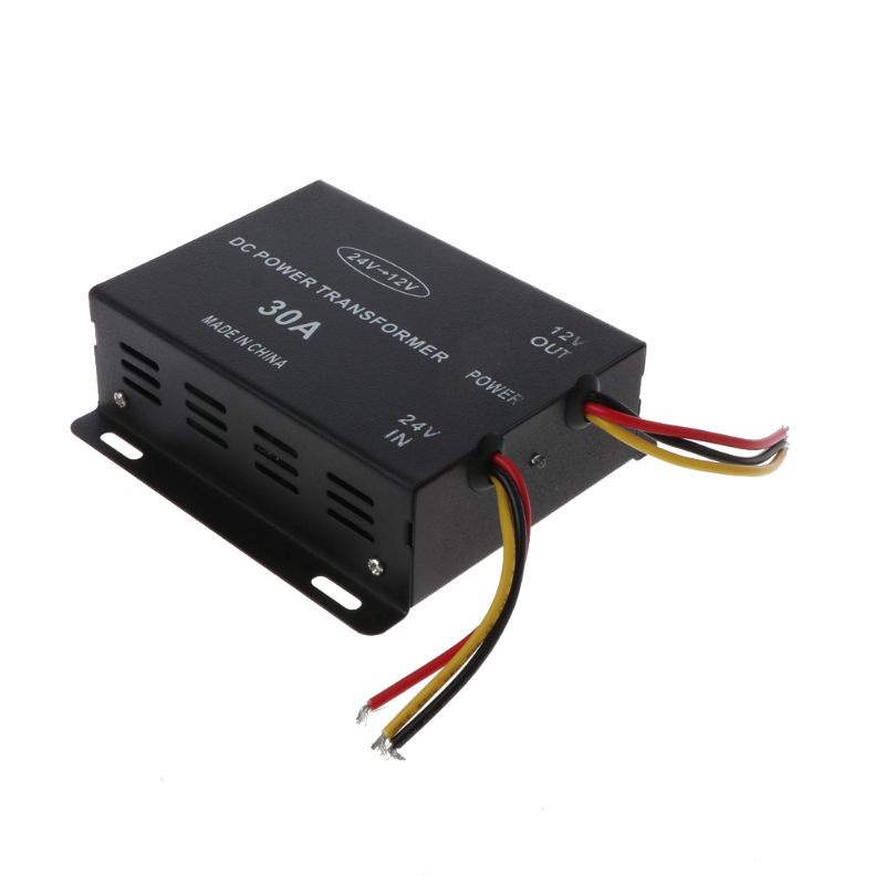 Bộ Chuyển Đổi Nguồn Điện Từ 24V Sang 12V 10/15/20/25/30A Chuyên Dụng Cho Xe Hơi