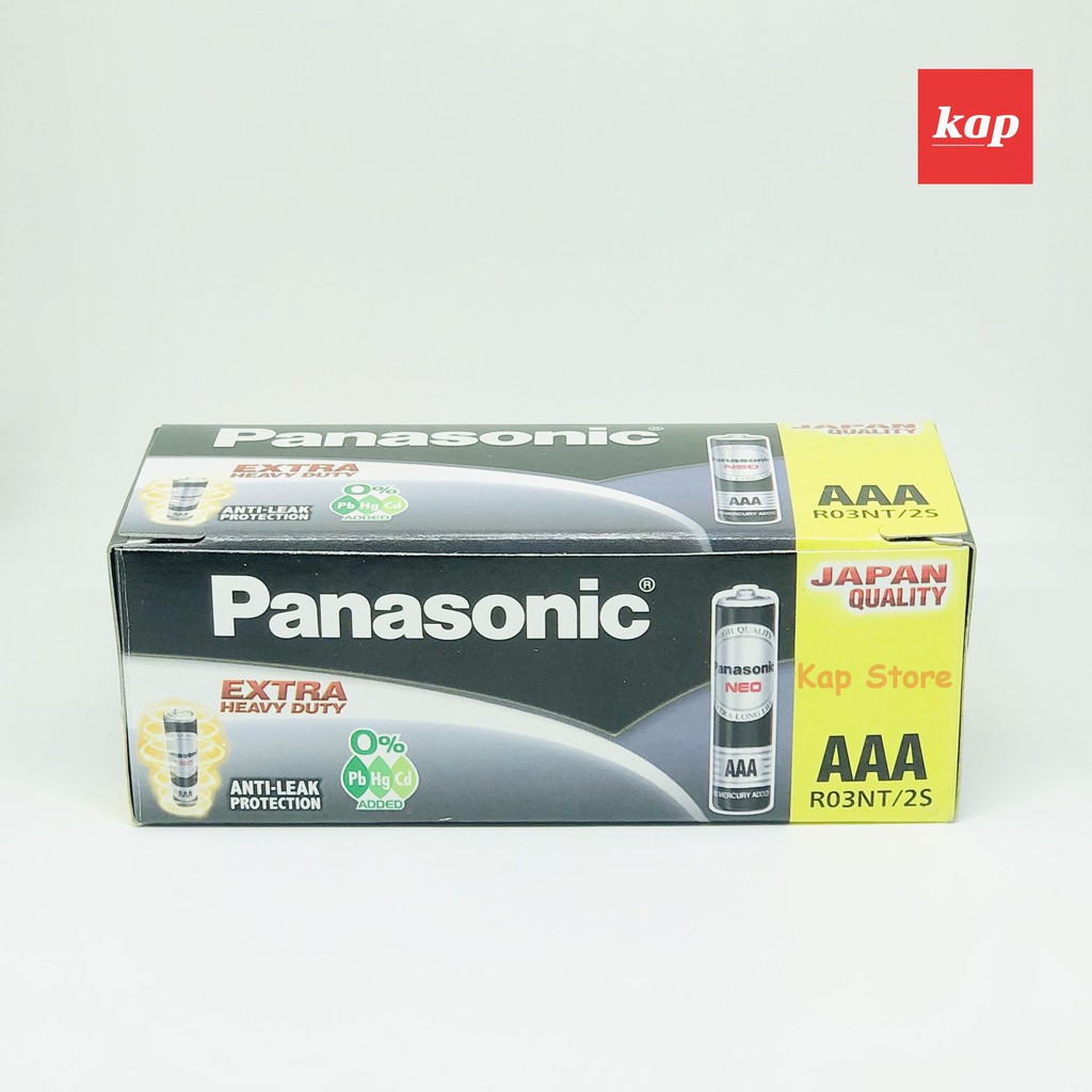 Pin AAA Panasonic NEO R03NT-2S Extra Heavy Duty, Hàng Chính Hãng