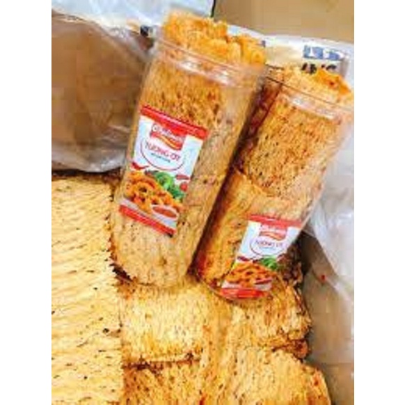 Mực cán ăn liền - hũ 200g