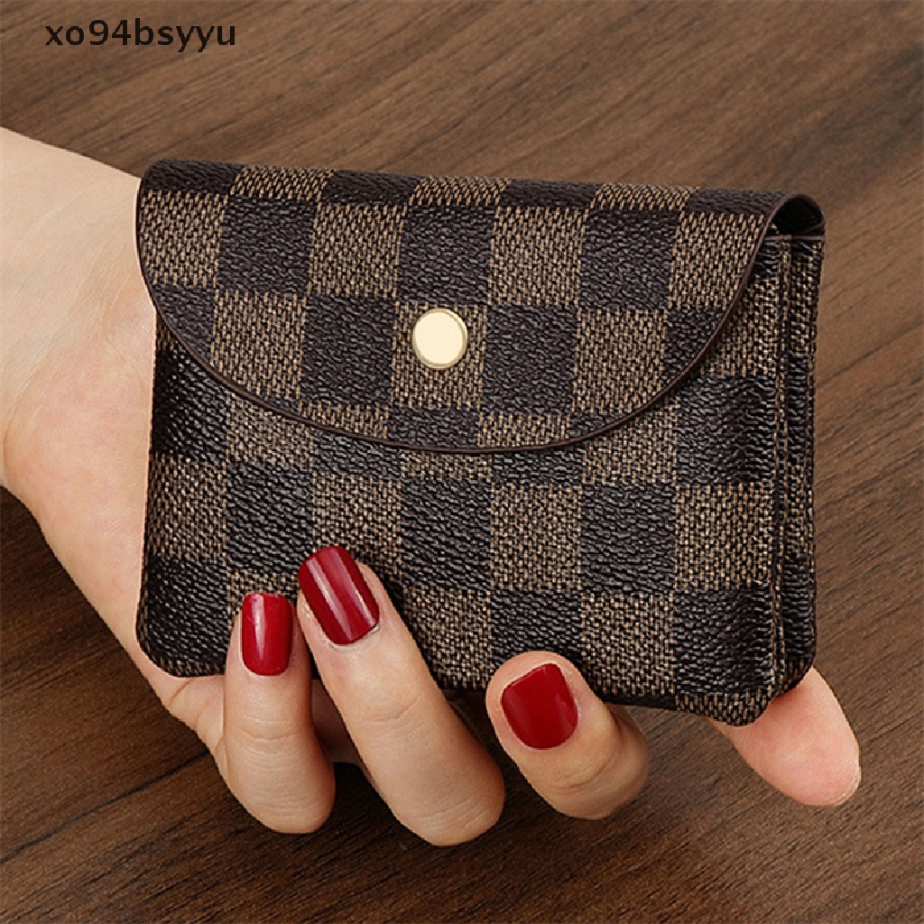 Ví Da Mini xo94bsyyu Mềm Mại Đựng Tiền Xu Và Thẻ Tiện Dụng