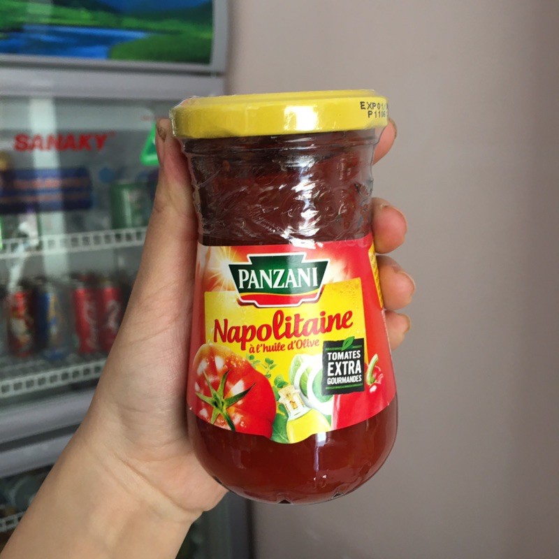 Xốt mì ý cà chua NAPOLITAINE PANZANI hũ 210 gram