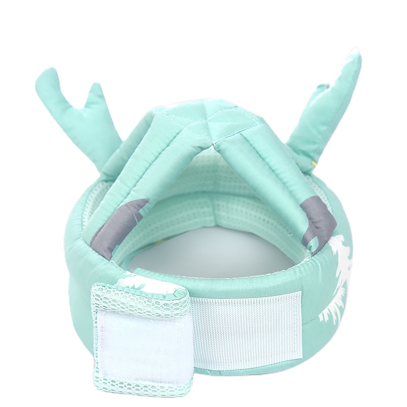 Mũ Trùm Đầu Chống Va Chạm Bằng Cotton Cho Bé