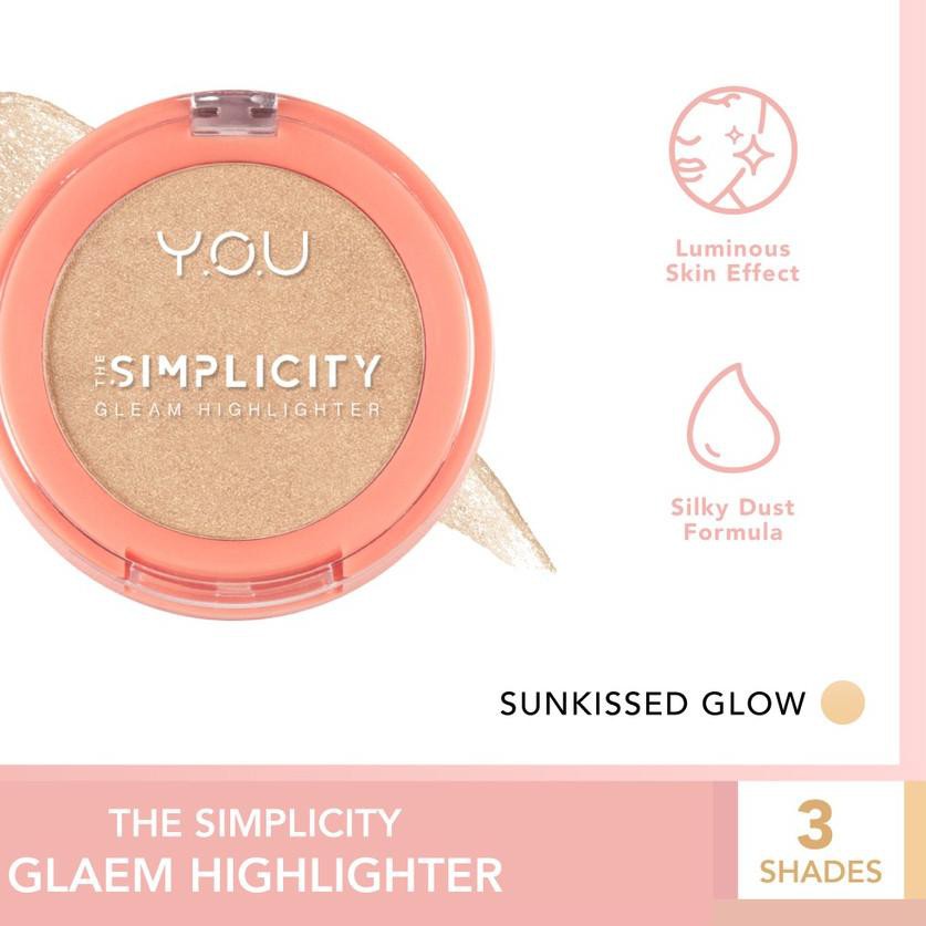 (hàng Mới Về) Phấn Bắt Sáng Trang Điểm Thiết Kế Đơn Giản Tiện Dụng