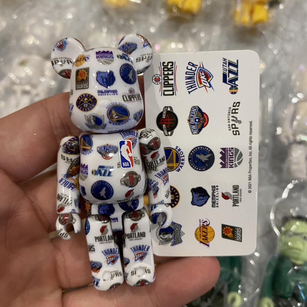 BEARBRICK NBA SERIES 42 CỰC ĐẸP - ĐỒ CHƠI SƯU TẦM NHẬT BẢN GIÁ TỐT - HÀNG CHÍNH HÃNG 100%