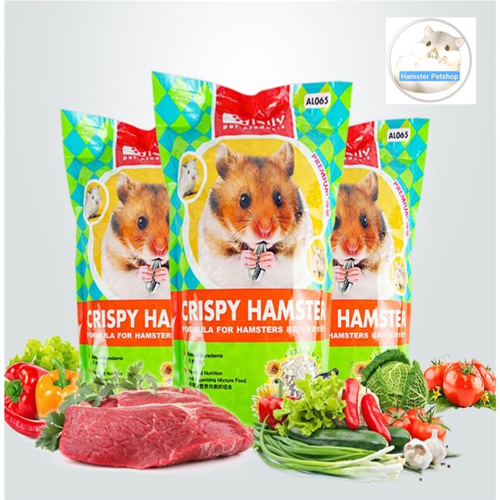 Thức ăn Crispy hãng Jolly cho Hamster, Sóc, Nhím 1kg