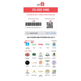 [HB GIFT] Voucher Got It 40K