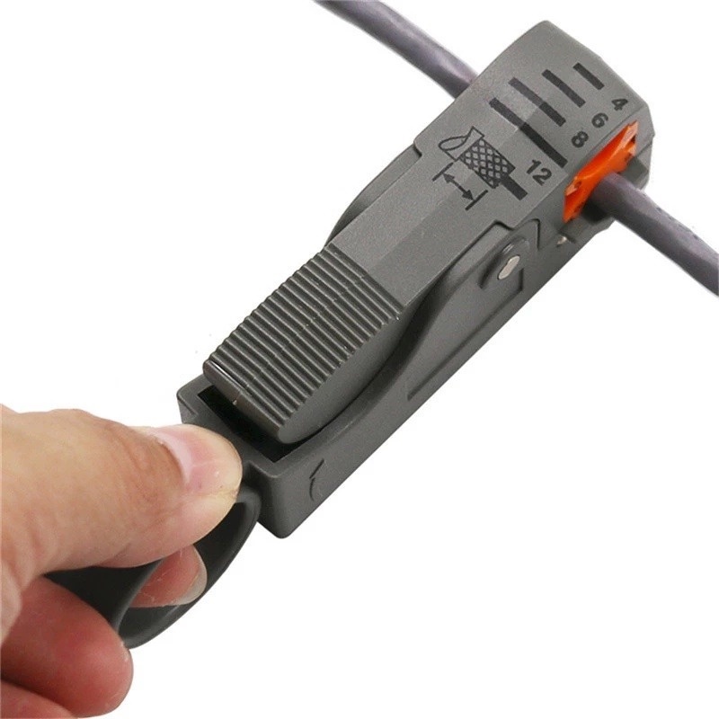 Kìm Tuốt Dây Cáp Đồng Trục RG58/59/62/3C/4C Đa Năng