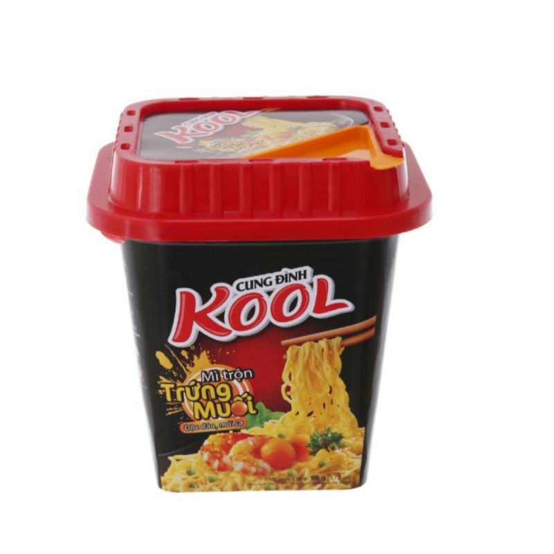 Cung Đình Kool mì trộn trứng muối hộp 90gr