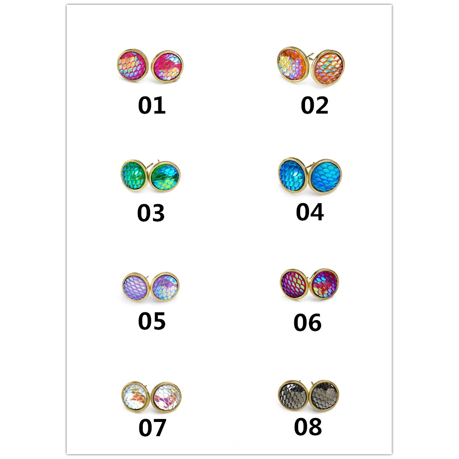 Hoa tai đính đá dạng vòng thời trang dành cho nữ