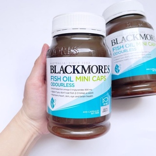 Dầu cá không mùi Blackmores Fish Oil Mini Caps 400 viên Date 2024