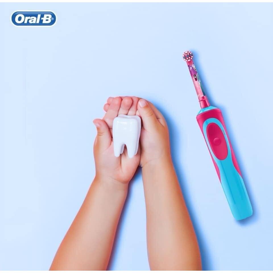 [HÀNG SẴN- AUTH] Bàn chải điện ORAL-B cho bé từ 3 tuổi - Dành cho bé trai và bé gái