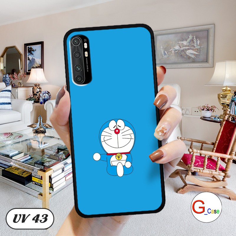 Ốp lưng nhám viền dẻo Xiaomi Mi Note 10 Lite in hình