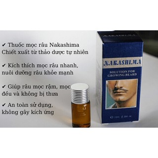 Thuốc thoa mọc râu hàng nhập Pháp