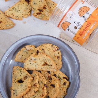 Bánh biscotti | nguyên vị | 150gr