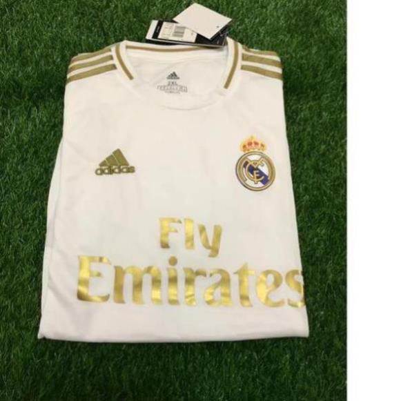 Áo Đồng Phục Bóng Đá Đội Real Madrid Thời Trang 2019 / 2020 Size Lớn 2xl Xxl xịn 🏆 *