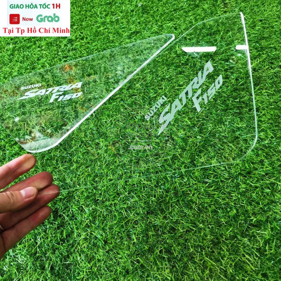 Cặp Ốp Hông (Ốp Sườn) Che Ben Mica Dầy 5li Dành Cho Winner X, Satria, Raider Đủ Pát Ốc Gắn