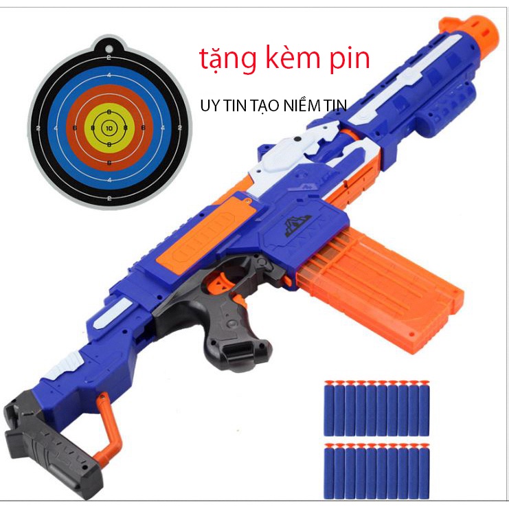 Đồ chơi BLAZE STORM kiểu nerf A11 tặng kèm pin +20 que xốp