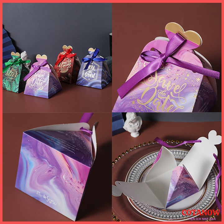 Hộp Quà Tặng Giấy Gấp - Hộp quà giấy xinh xắn, nhiều loại, nhiều màu COTANOW | BigBuy360 - bigbuy360.vn