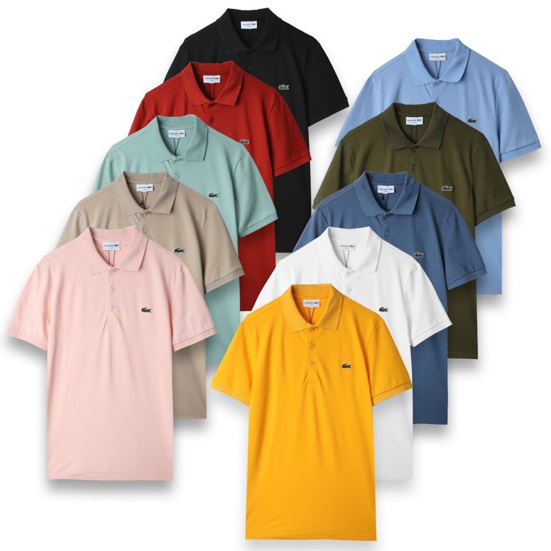 Áo Polo Nam Big Size , Áo Thun Nam Cổ Bẻ Đơn Giản, Full Bảng Màu - Ivan Bigsize