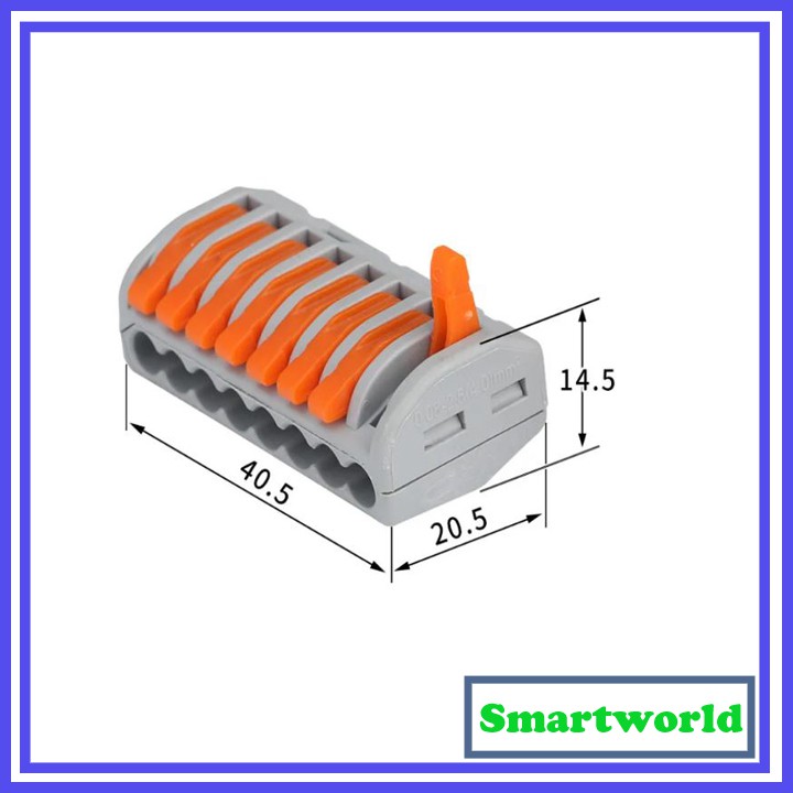 Cút nối dây điện KV774 các loại 2,3,5,8 cổng và 2 đầu 4 cổng, 2 đầu 6 cổng.