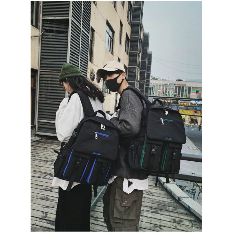 Balo nam nữ unisex giá rẻ đi học đẹp thời trang cá tính đựng laptop 15.6inch dòng mới