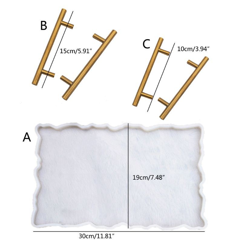 Khuôn nhựa hình chữ nhật dùng để đựng hoa quả