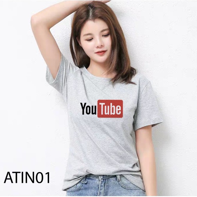 HOT - Áo in nhiệt YOUTUBE đủ màu đủ size