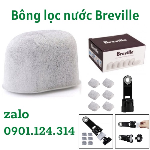 Bông lọc nước dành cho máy Pha cà phê Breville 870, 878