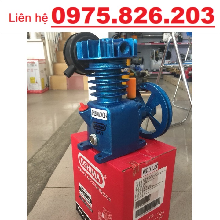 Đầu nén khí Oshima 51×1 Công Suất 1/4HP