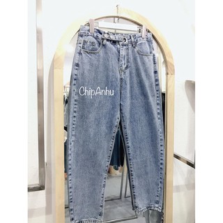 QUẦN BAGGY JEAN 2 KHUY BẤM
