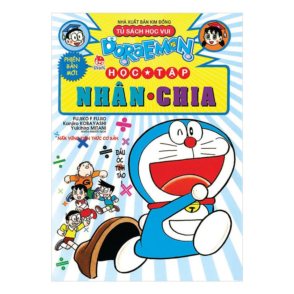 Truyện tranh - Doraemon học tập phiên bản mới: Nhân chia (KĐ40)