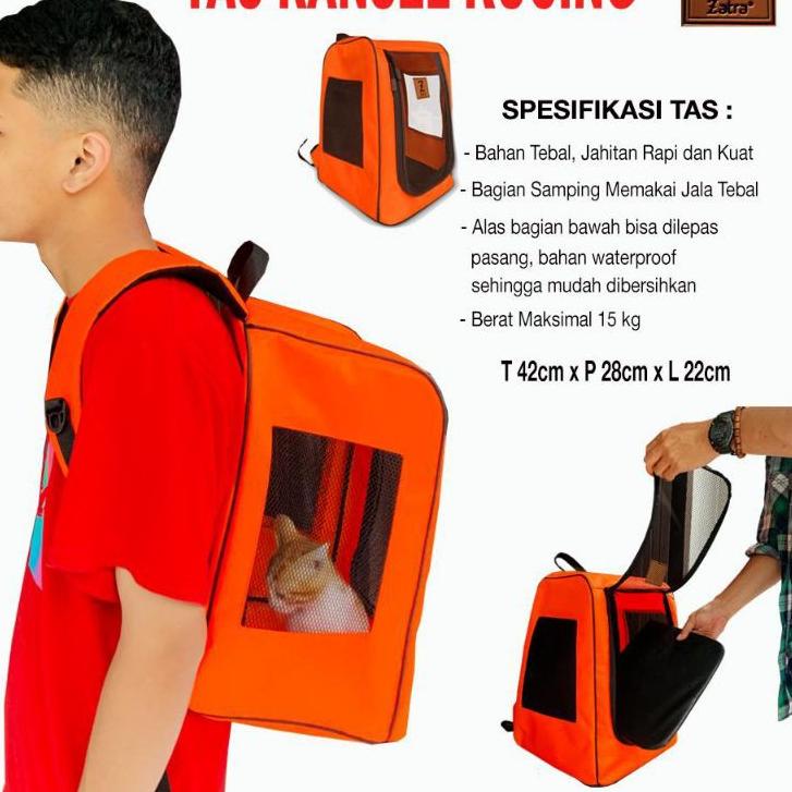 Ba Lô Du Lịch Trong Suốt Họa Tiết Mèo Dễ Thương Xinh Xắn ✓