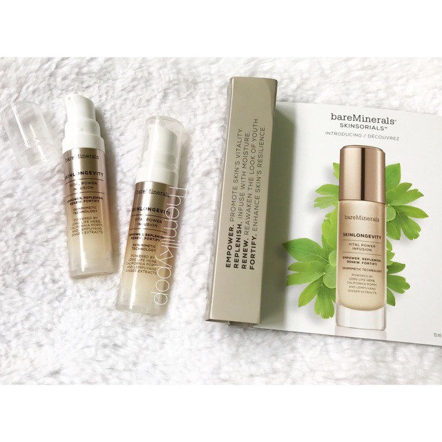 Serum phục hồi và chống lão hóa BareMinerals SKINLONGEVITY VITAL POWER SERUM 7.5ml