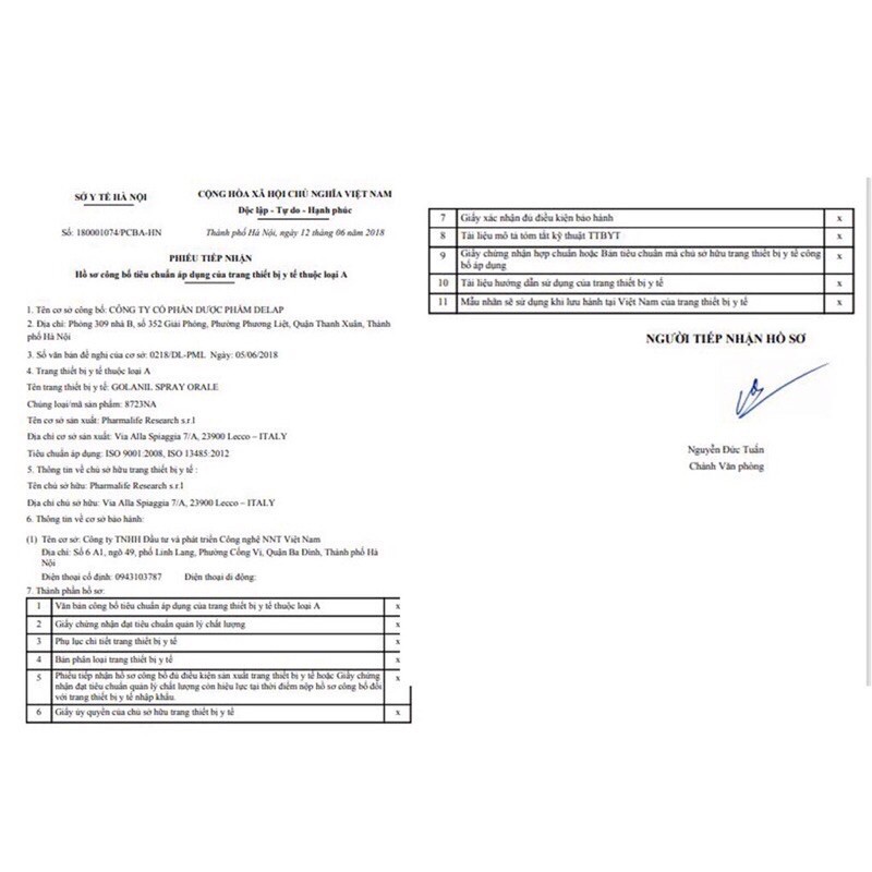 Xịt họng GOLANIL FITOBIMBI /có tem tích điểm tặng quà | Thế Giới Skin Care