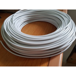 Dây điện 17 AWG màu trắng
