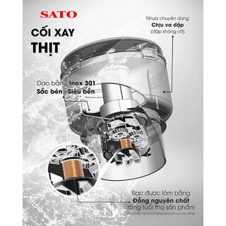 Máy Xay Sinh Tố SATO MX4102