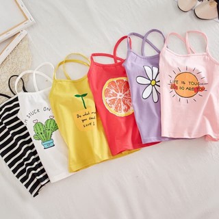 Áo 2 dây chéo lưng dễ thương bé gái