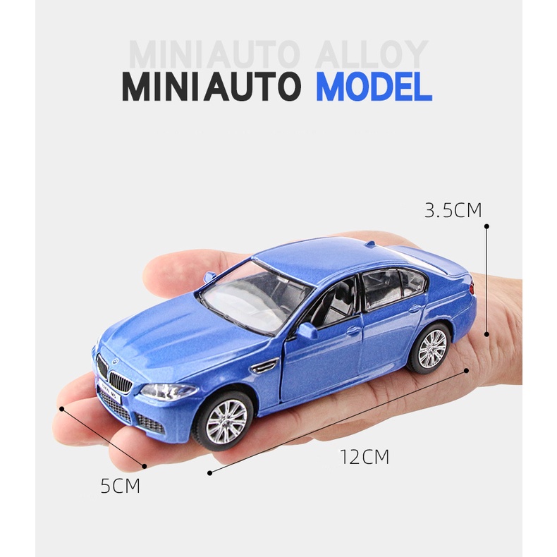 Mô Hình Xe Hơi Thể Thao BMW M4 M5 M550i Tỉ Lệ 1:36 Bằng Hợp Kim