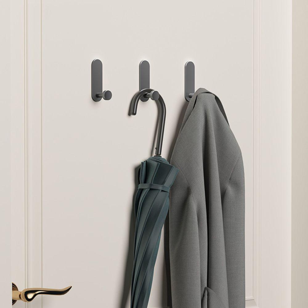 Bộ 2 Móc Treo Khăn Tắm Bằng Nhôm Tiết Kiệm Không Gian