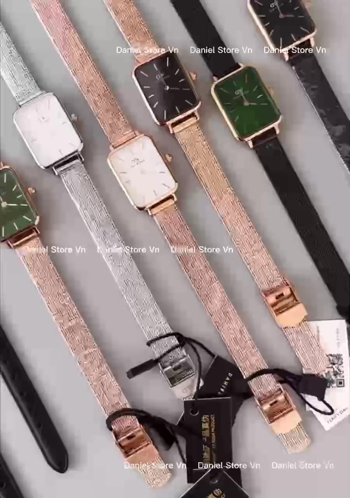 . Đồng Hồ Nữ Daniel Welington Nữ QUADR.O PRESSED Dây Mesh 20x26mm - DanielStoreVn . | BigBuy360 - bigbuy360.vn