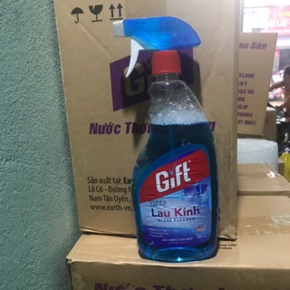 Nước lau kính Gift hương sắc biển dụng tích 580ml