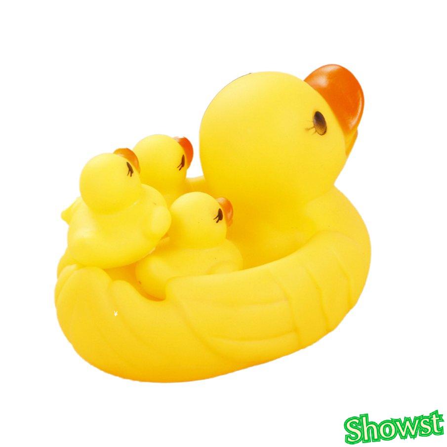 Set vịt cao su đồ chơi cho bé chơi khi tắm