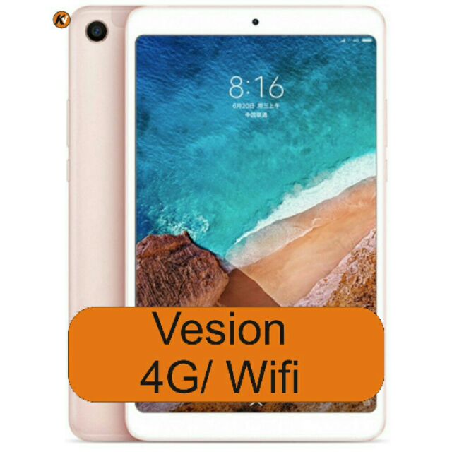 Xiaomi Mi Pad 4 64Gb Ram 4Gb (Wifi & 4G)