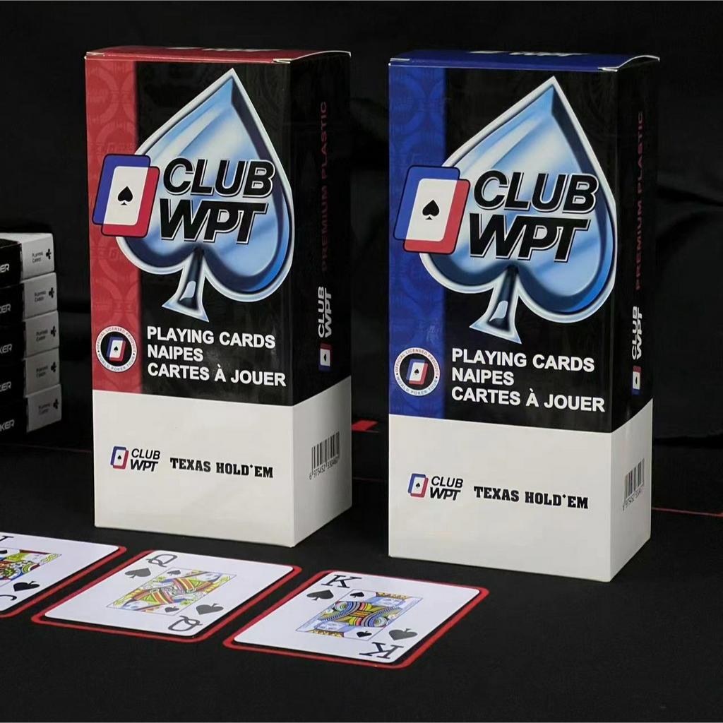 Bộ bài nhựa pvc poker Club WPT cao cấp