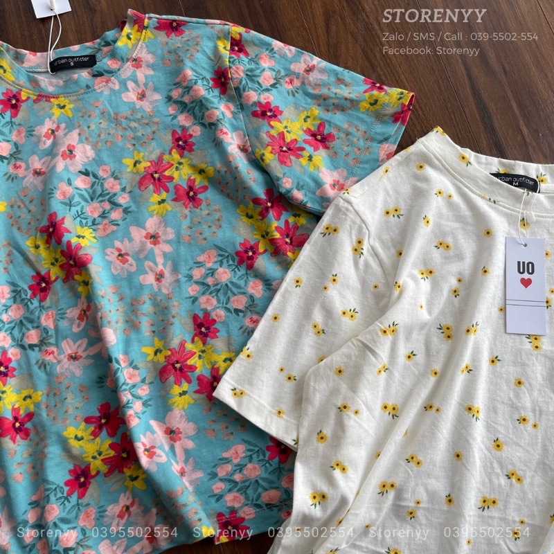 Áo thun hoa nhí Floral Tee UO 🌈 • Storenyy