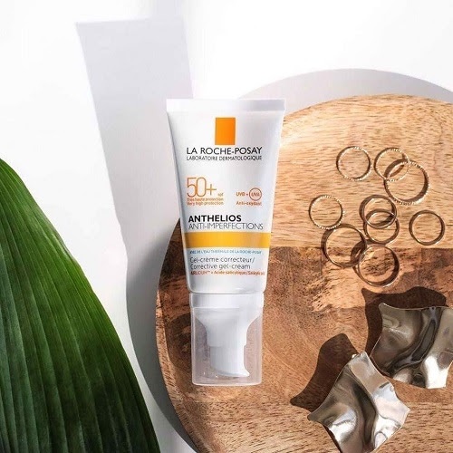 Kem Chống Nắng cho Da Dầu Mụn La Roche-Posay Anthelios Anti-Imperfections Corrective SPF50+ UVB+ UVA 50ml